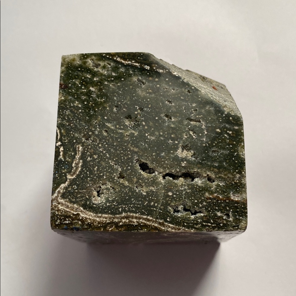 Ocean Jasper Cube - Picture 5 of 5